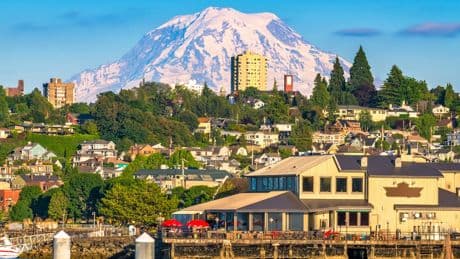 Earthquake swarm strikes Mt Rainier in Washington state