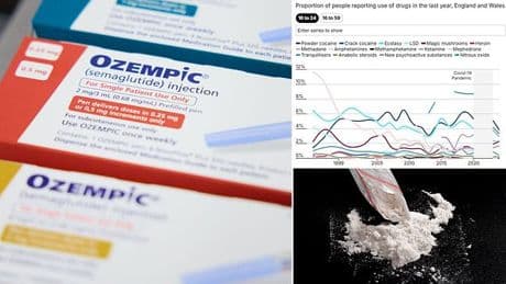 Forget weight loss! Ozempic could help drug addicts: Miracle jabs can slash cocaine use by a quarter, world first research finds