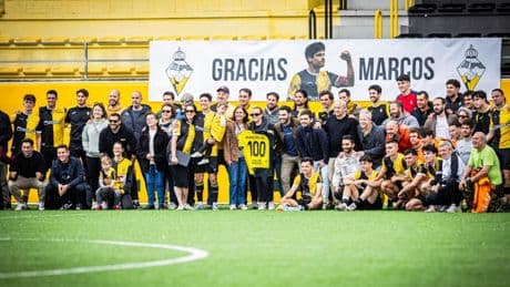 Marcos Gil, el adiós de una leyenda del CD Galapagar
