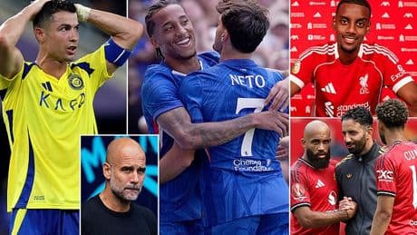 Revealed: The clubs with the biggest net losses in the transfer window as SIX Premier League sides and Cristiano Ronaldo's Al-Nassr make the top 10 - but who raised the most?