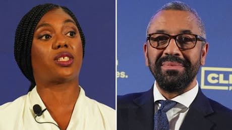 Cleverly returns to face Angela Rayner as Badenoch reshuffles Tory shadow cabinet