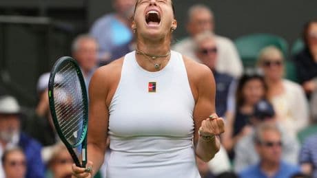 Wimbledon: No. 1 Aryna Sabalenka is the last top-five women's seed left. Carlos Alcaraz wins