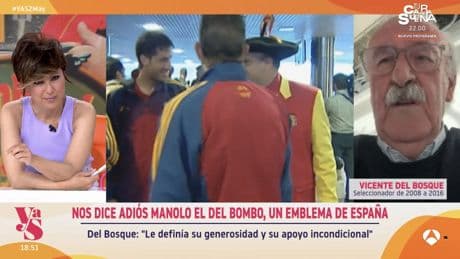 Del Bosque: &quot;Era ejemplo para muchos&quot;