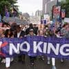Parade und Proteste: „No Kings“: Landesweite Proteste gegen Trump kommen in Gang