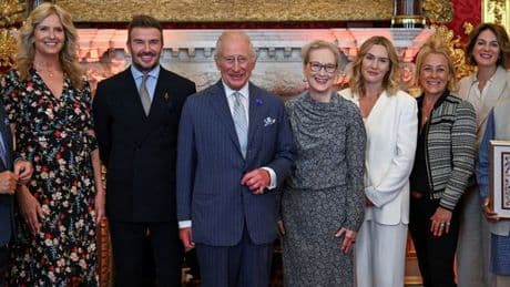 King Charles assembles Hollywood and football royalty for star-studded awards