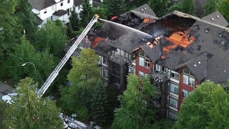 Fire displaces more than 100 residents of Surrey condo building