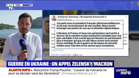 "L’avenir de l’Ukraine ne peut se décider sans les Ukrainiens": Emmanuel Macron s'est entretenu avec Volodymyr Zelensky