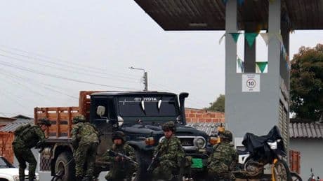 Colombie : 34 soldats pris en otage par des rebelles