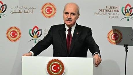 TBMM Başkanı Kurtulmuş'tan Filistin mesajı: Gazze kimsenin babasının malı değildir