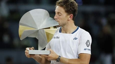 Casper Ruud, el campeón perseverante de Madrid