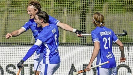 Hockeyers Amsterdam in eindstrijd play-offs tegenover Kampong na twee thrillers tegen Den Bosch