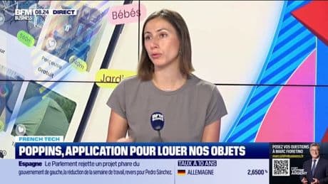 Lucie Basch détaille les avantages de sa plateforme de location d'appareils du quotidien