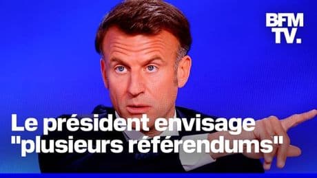 Référendums, ArcelorMittal, Gaza... les réactions politiques après l'interview d'Emmanuel Macron