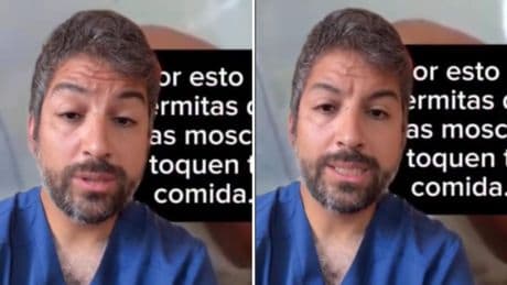 Álvaro Fernández, farmacéutico; “Si una mosca se ha paseado por tu plato un buen rato, especialmente con calor, podría representar un riesgo para tu salud”