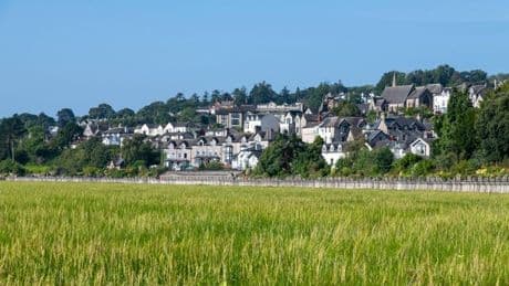 Beautiful town has hardly any tourists as everyone rushes to the Lake District