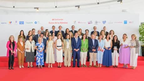 Banco Santander muestra su compromiso con la economía social mediante la iniciativa solidaria &quot;Euros de tu Nómina&quot;