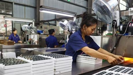 China: Chinas Industrieproduktion wächst weniger stark als erwartet