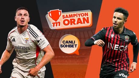 Benfica ile Nice tur için karşı karşıya geliyor! Maçın heyecanı canlı sohbet ve Şampiyon Oranlar ile Misli’de