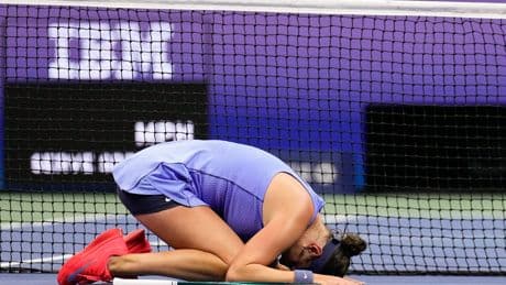 Amanda Anisimova defeats Naomi Osaka at the U.S. Open to reach her 2nd Grand Slam final in a row