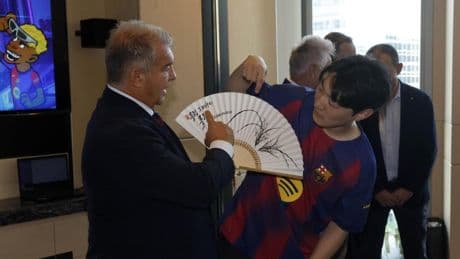 Laporta: "Estamos convencidos de que podremos inscribir a todos"