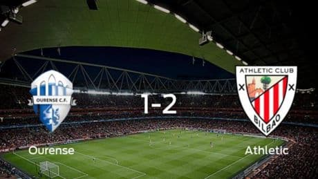 El Bilbao Ath. suma tres puntos frente al Ourense (1-2)