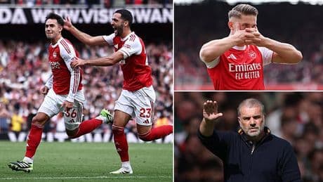 Arsenal 3-0 Nottingham Forest: Ange Postecoglou met with nastiest of stings as Mikel Arteta's swarming wasps hand new Forest boss brutal reality check