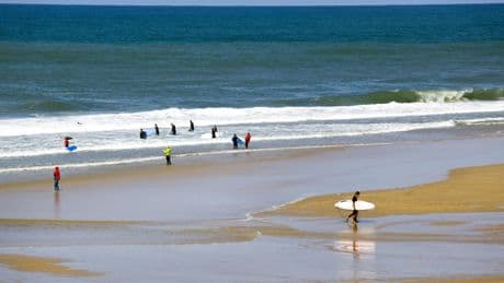 Baïnes : niveau d’alerte maximal sur les plages girondines ces deux prochains jours