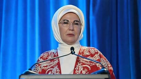 Emine Erdoğan'dan 5. Lider Eşleri Zirvesi'ne video mesaj: Dünyanın tüm çocuklarına aydınlık gelecek borçluyuz!