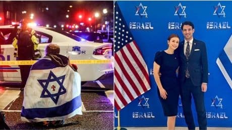 Washington, uccisi due diplomatici israeliani. Il killer dopo la sparatoria: «L'ho fatto per Gaza»