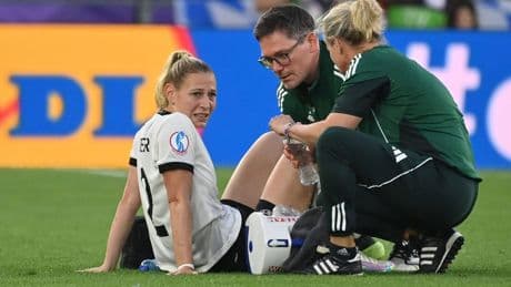 Frauen-EM: Verletzung – DFB-Star Sarai Linder fehlt im Halbfinale