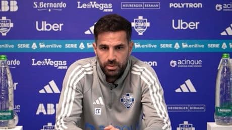 Fabregas promette: &quot;Daremo fastidio all'Inter, loro i pi&ugrave; forti in Italia&quot;
