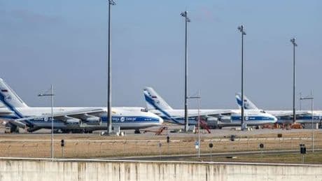 Sanktionen: Diese russischen Flugzeuge stehen seit 2022 auf deutschen Flughäfen