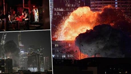 Son dakika... İran İsrail'i kalbini vurdu! İsrail genelinde şiddetli patlama sesleri: 15 dakika içinde üç salvo füze