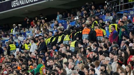 Soccer fan dies after fall during Nations League final between Spain and Portugal