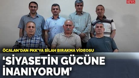 Öcalan’dan PKK’ya silah bırakma videosu: Siyasetin gücüne inanıyorum