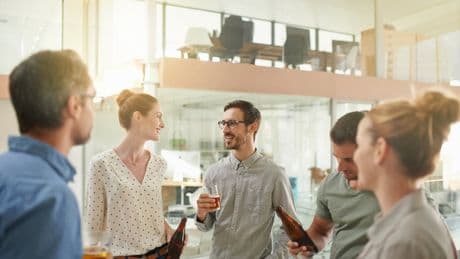 One in ten people in their 30s are drinking or high at work