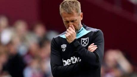 Slow start could leave West Ham in trouble and Graham Potter leading the Premier League sack race