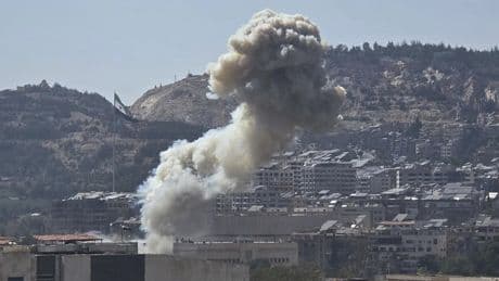 Israel strikes Syria's capital Damascus