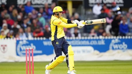 Toby Albert guides Hampshire to victory over Glamorgan