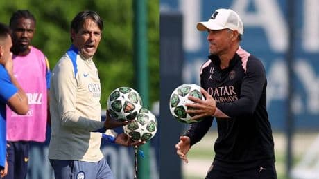 Posibles alineaciones del PSG-Inter de Milán en la final de la Champions League