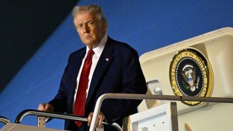 Katar'dan Trump'a uçan saray: 400 milyon dolarlık jet görüntülendi!
