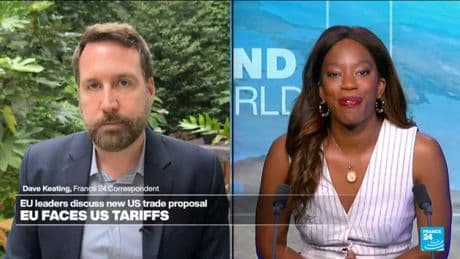 EU leaders discuss new US trade proposal