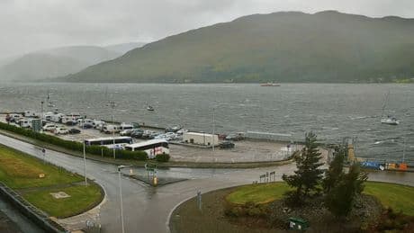 Watch Storm Floris live as UK webcams catch terrifying 90mph winds