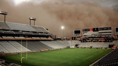 Wild time-lapse video shows Arizona State’s football stadium completely swallowed by dust storm