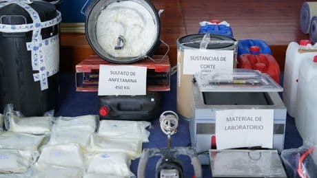 Desmantelan el mayor laboratorio de 'speed' de Euskadi en un caserío de Zeberio