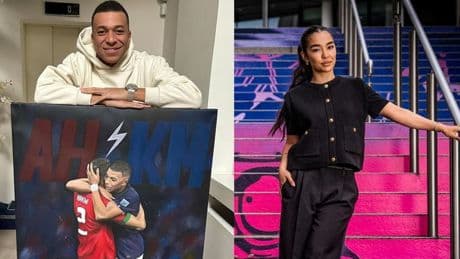 ’Manny’ (25) uit Delft schildert op verzoek grote sterren als Kylian Mbappé en Vinicius Junior: ’Een shock’