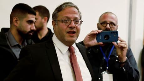 Israeli minister called 'war criminal' in extraordinary row with protesters during US visit