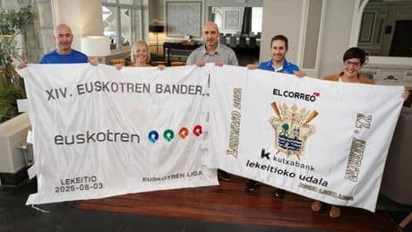 La Ikurriña EL CORREO marca el camino hacia el título