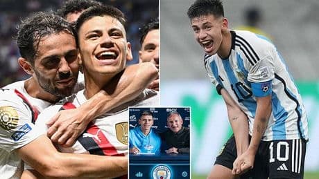 Roma 'pushing to sign Man City teenager on loan with £29m option' just six months after he joined the Premier League giants