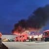 Huge blaze erupts at recycling plant as vid shows flames ripping through building & locals urged to keep windows closed